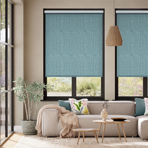 Colorized Choices Cavendish Lagoon Blue Roller Blind 7967