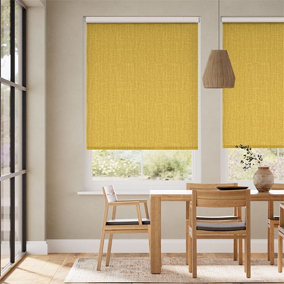 Colorized Choices Cavendish Mimosa Gold Roller Blind 7969