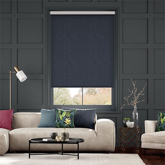 Colorized Choices Cavendish Navy Roller Blind 7970