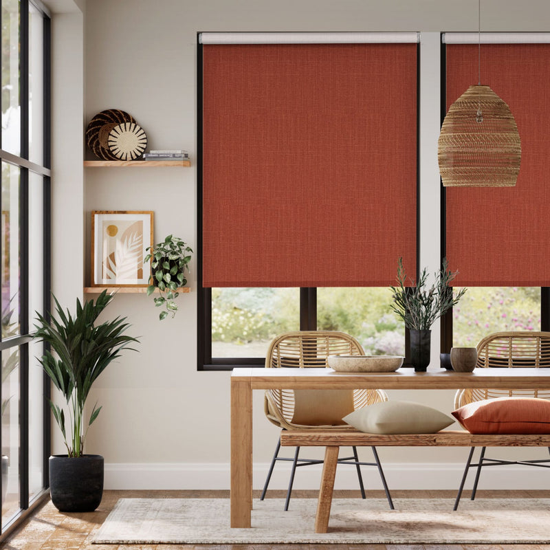 Colorized Choices Cavendish Pumpkin Spice Roller Blind 7975