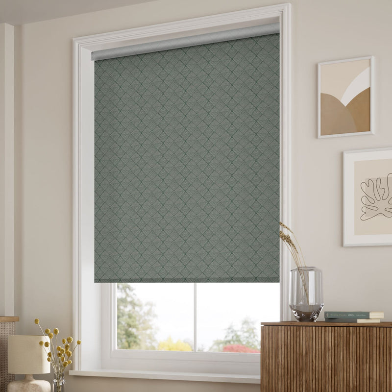 ColorizedZoom Choices Elysee Kingfisher Roller Blind 7984