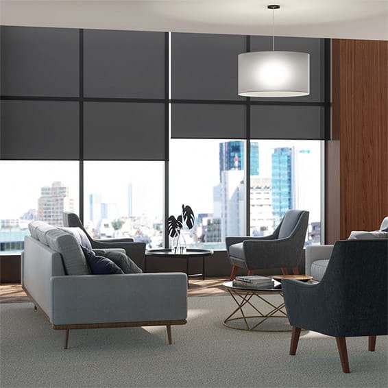 ColorizedZoom Contract Oculus Slate Roller Blind 8035