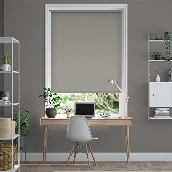 Colorized Sorrento Blackout Classic Grey Roller Blind 8096