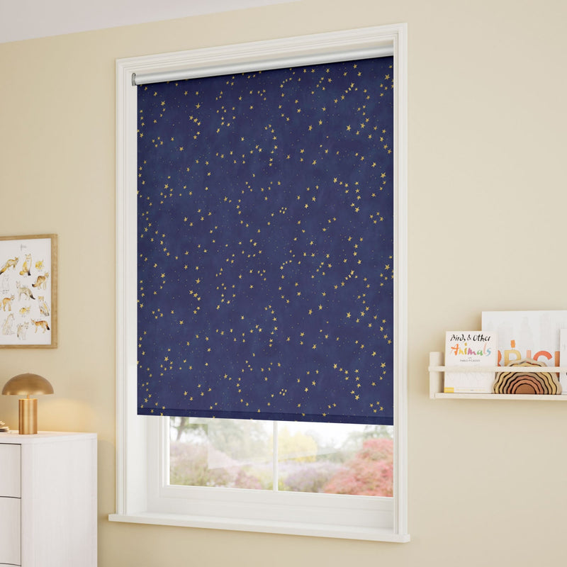 ColorizedZoom Star Gazing Blackout Night Sky Roller Blind 8107
