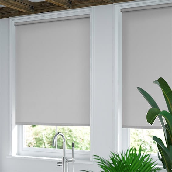 ColorizedZoom Voyage Blackout Storm Grey Roller Blind 8161
