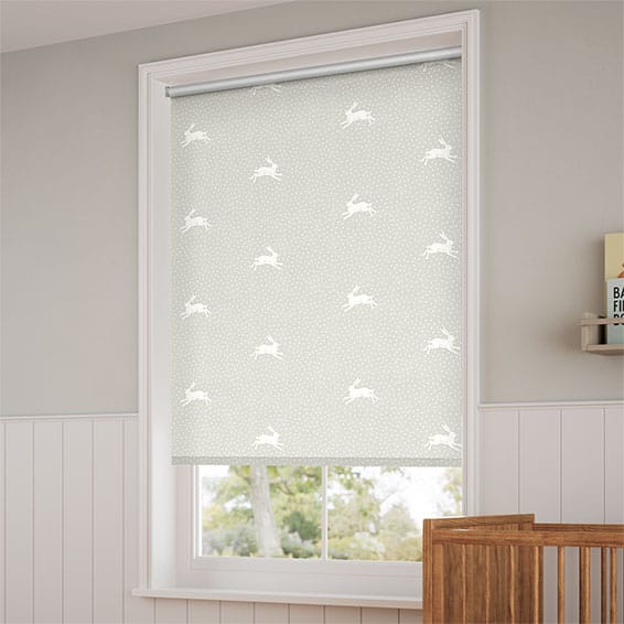 ColorizedZoom Warren Dove Grey Roller Blind 8162
