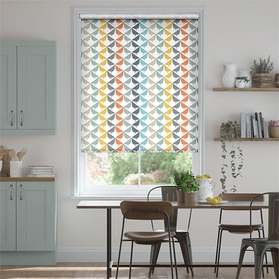 Colorized Twist2Go Lintu Birds Fruit Punch Roller Blind 9155