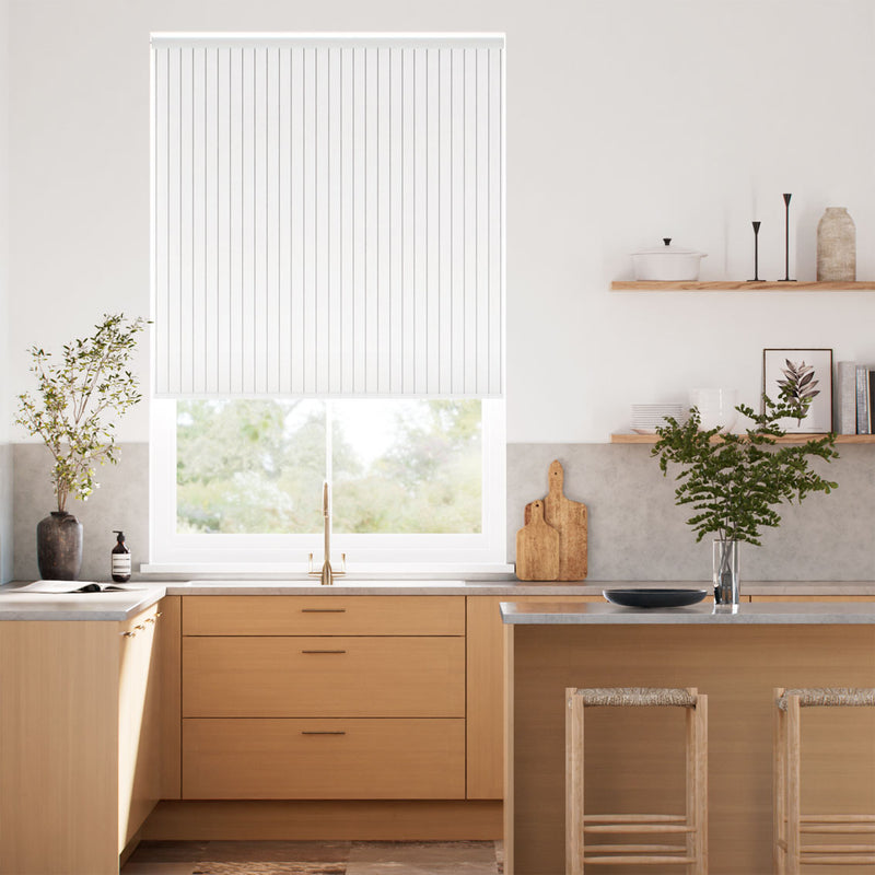 Colorized Twist2Go Choices Cairo Stripe Parchment Roller Blind 9181