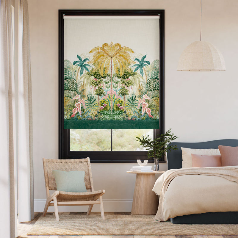 Colorized Mombasa Jungle Roller Blind 9202