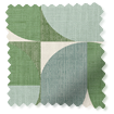 ColorizedSwatch Reno Teal Green Roller Blind sample image 9213
