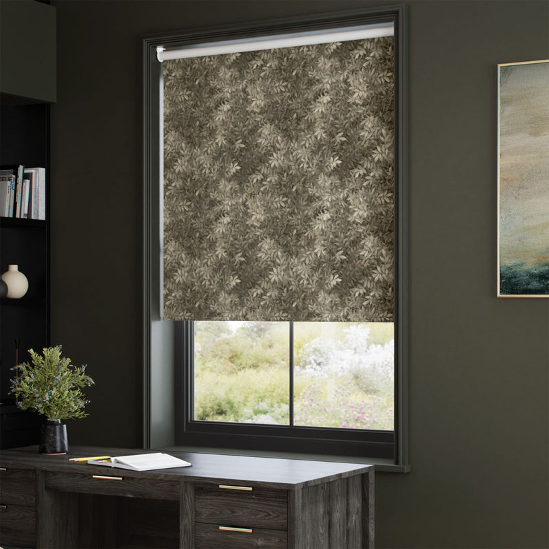 ColorizedZoom Twist2Go Congo Velvet Neutral Roller Blind 9228