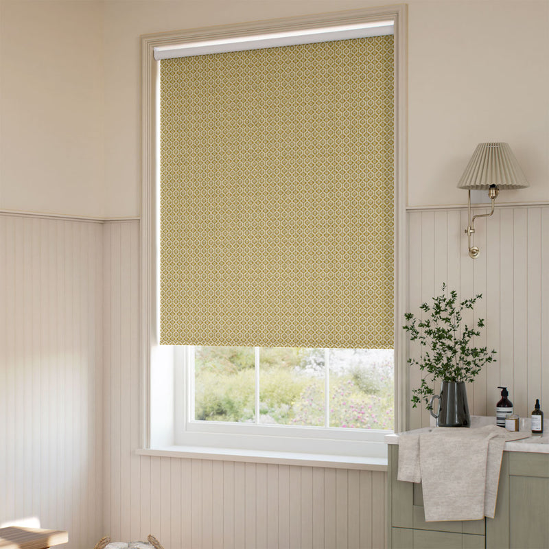 ColorizedZoom Twist2Go Giverny Honey Roller Blind 9231