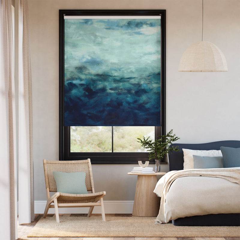 Colorized Twist2Go Nairobi Azure Roller Blind 9241