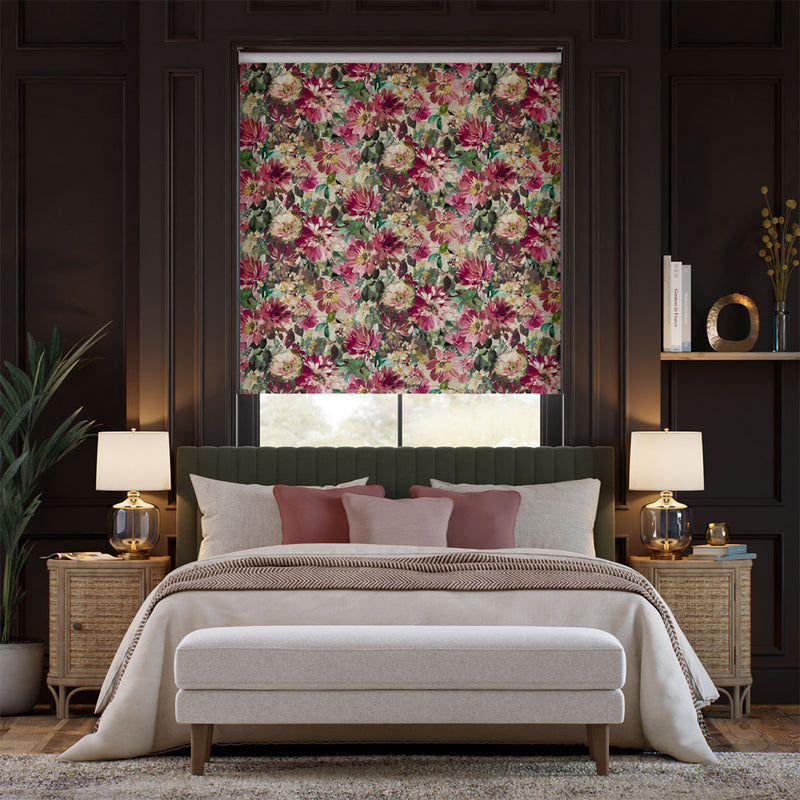Colorized Twist2Go Tahiti Cerise Roller Blind 9251