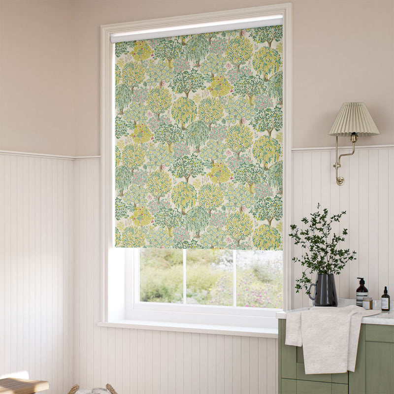 ColorizedZoom Twist2Go Tatton Candy Olive Roller Blind 9253
