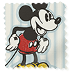 ColorizedSwatch Mickey Stripe Blackout Chalk Blue Roller Blind sample image 9293