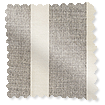 ColorizedSwatch Bodega Linen Stripe Roman Blind sample image 9328