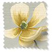 ColorizedSwatch Electric Magnolia Trail Faux Silk Gold Roman Blind sample image 9336
