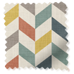 ColorizedSwatch Phoenix Twister Roman Blind sample image 9377